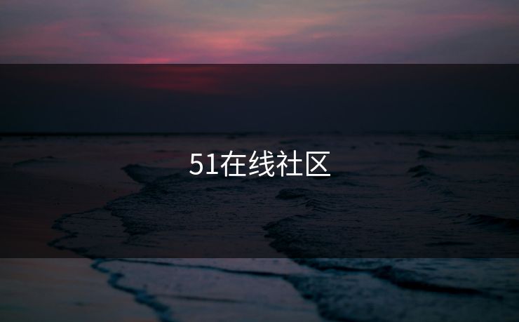 51在线社区 51在线社区